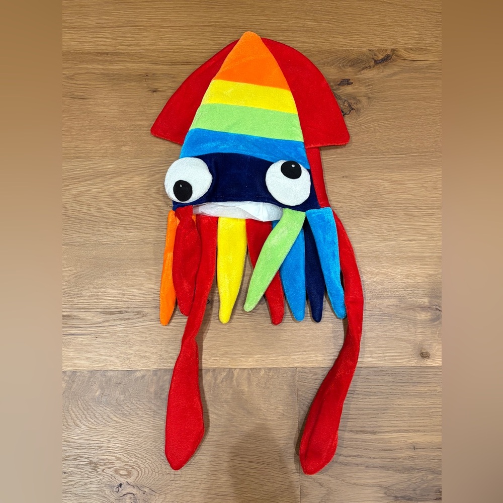 Kids Tigerdoe CRAZY HAT Rainbow Squid